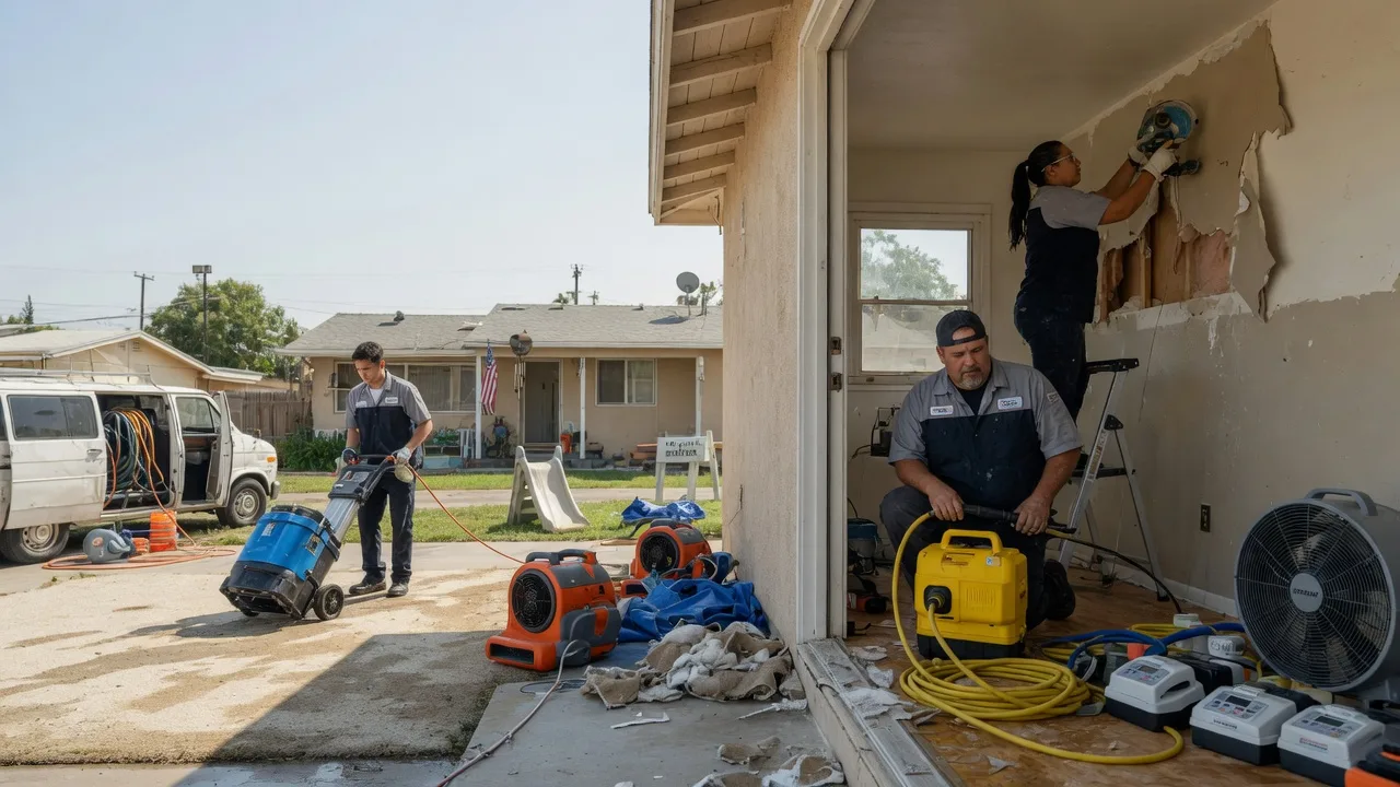 Water Damage Restoration in Bledsoe, TX near me